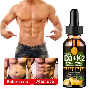 Liquid vitamin D3K2