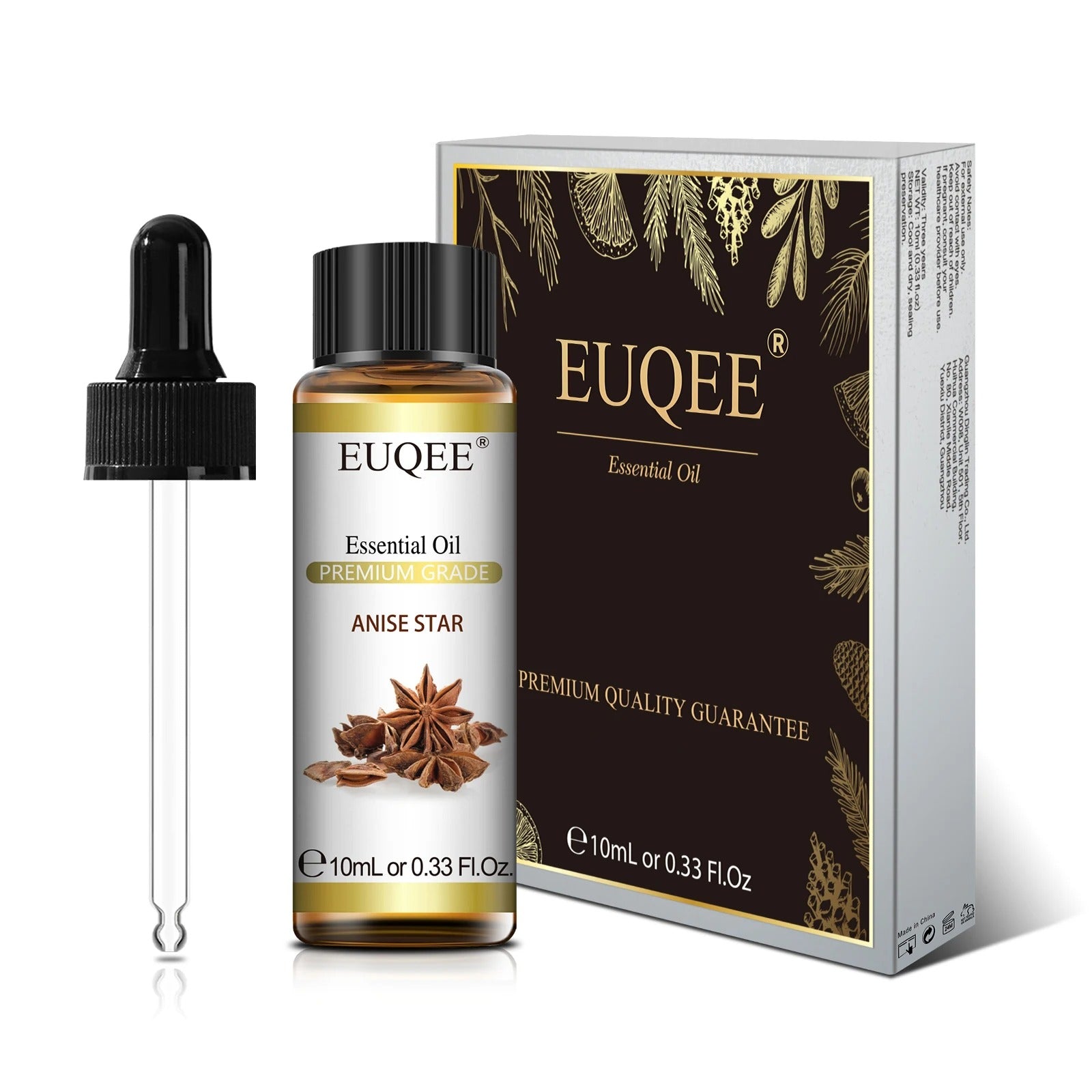 EUQEE 10ml Pure Natural Essential Oil